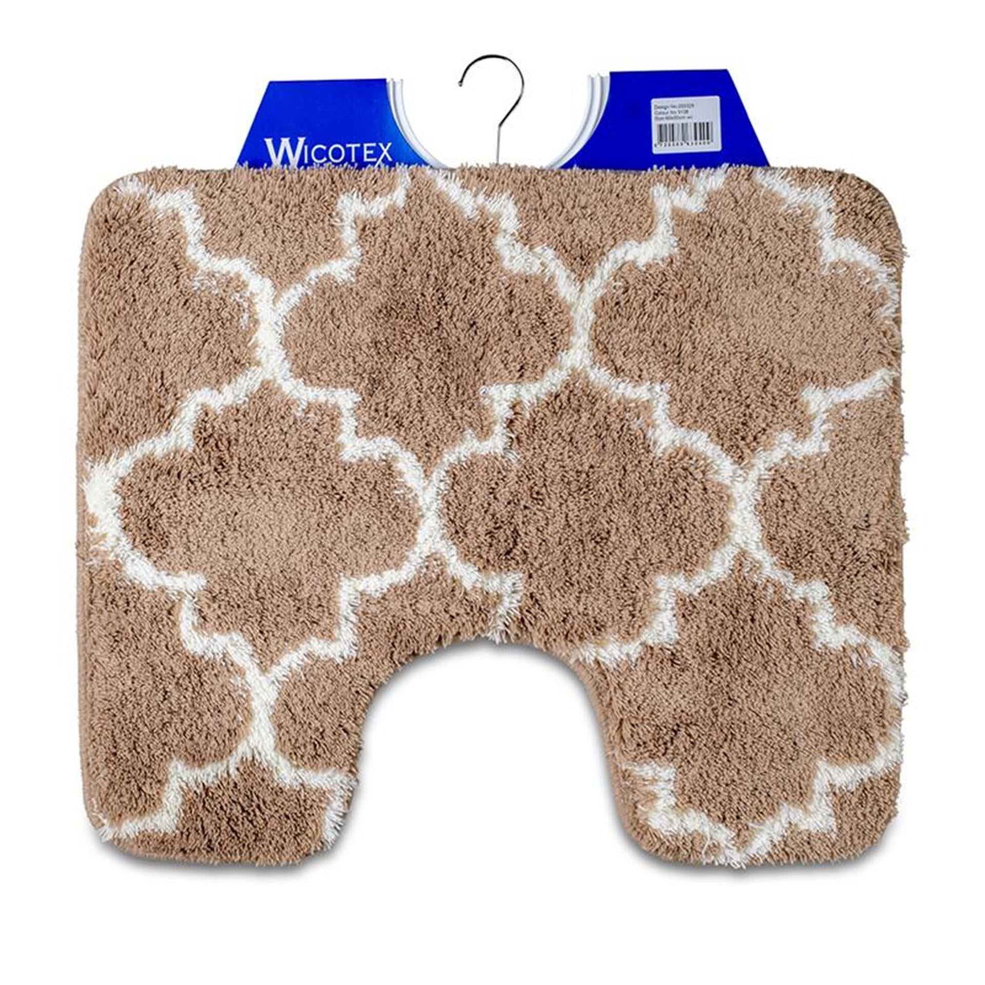 Wicotex tapis de toilette marseille taupe 50x60cm