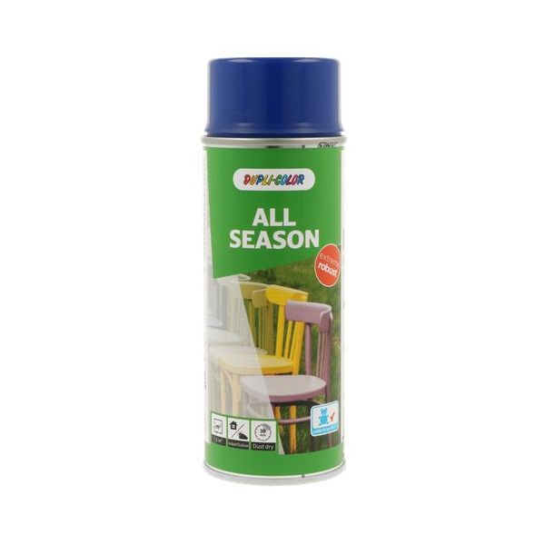 Peinture en aérosol Dupli-color RAL-5002 - 400 ml toutes saisons bleu outremer, brillant
