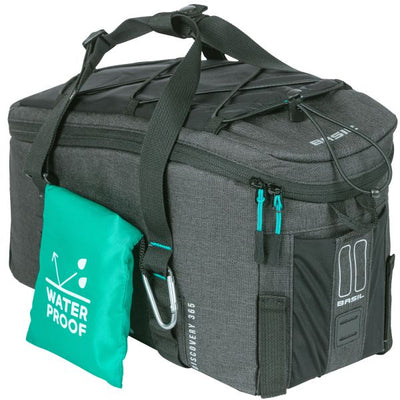 Basil Discovery 365D Bagage de bagages Sac m - noir, eau -pellent, 9L, unisexe, sportif