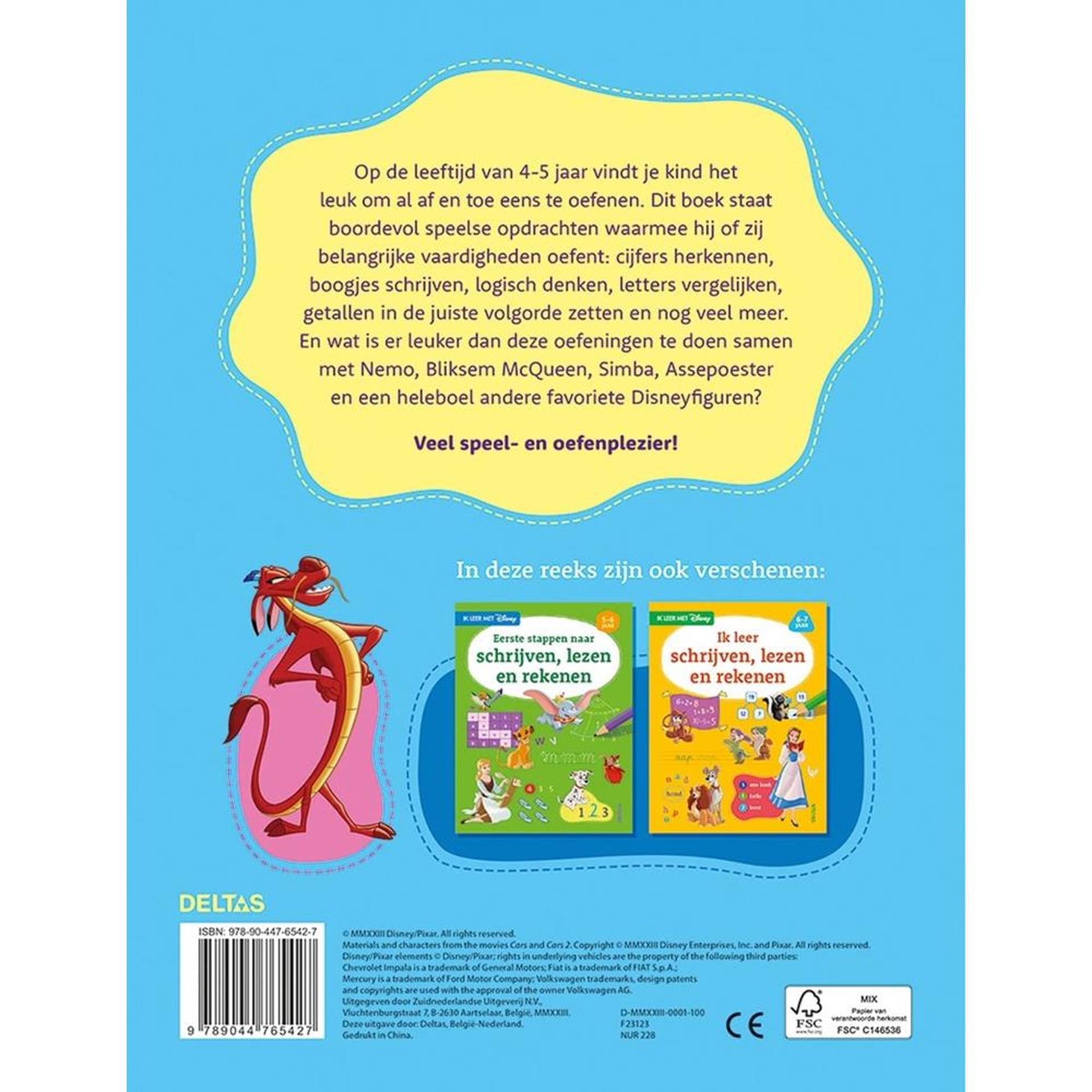 Deltas J'apprends à écrire, lire et compter (4-5 ans)
