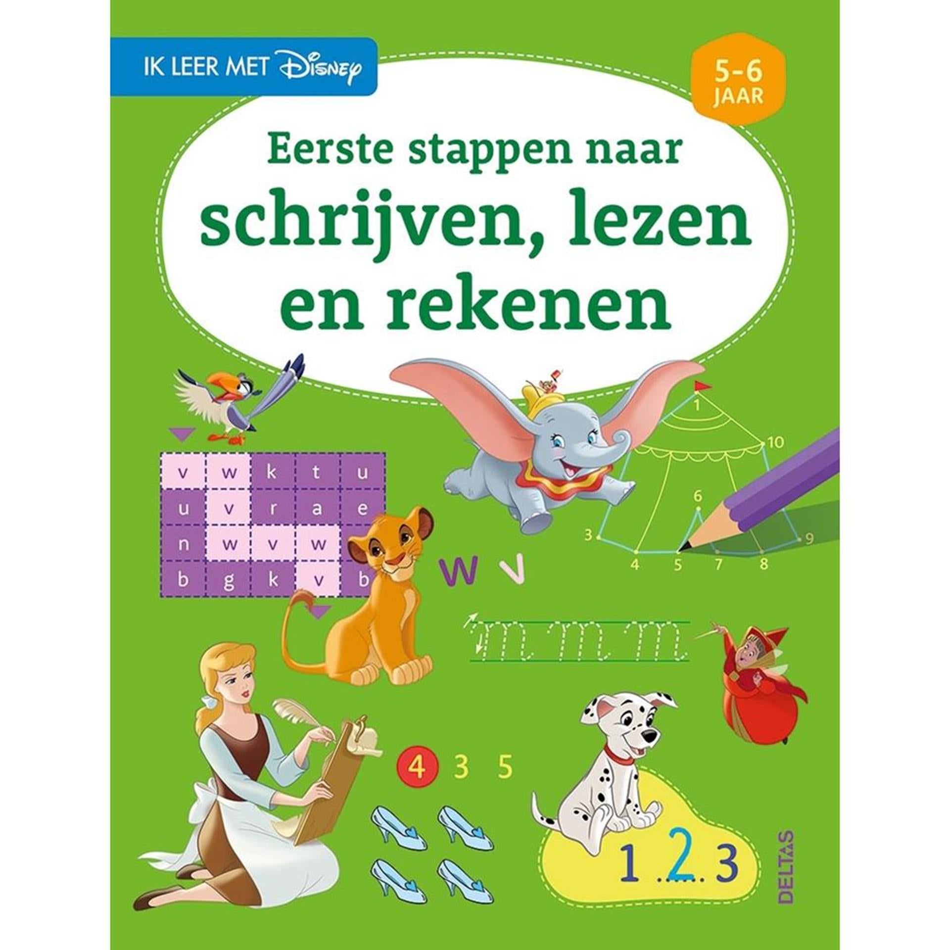 Deltas J'apprends à écrire, lire et arithmétique (5-6 ans)