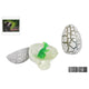 Oeuf en mastic Dinoworld avec dinosaure et lumière 9cm