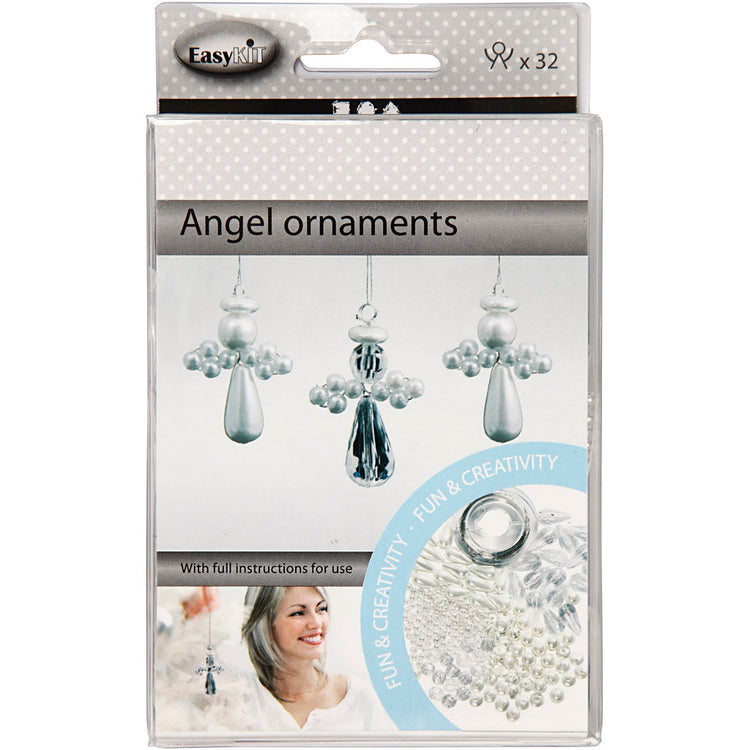 Ornements d'ange Creativ company, h: 2,8 cm, 32 pièces 1 boîte