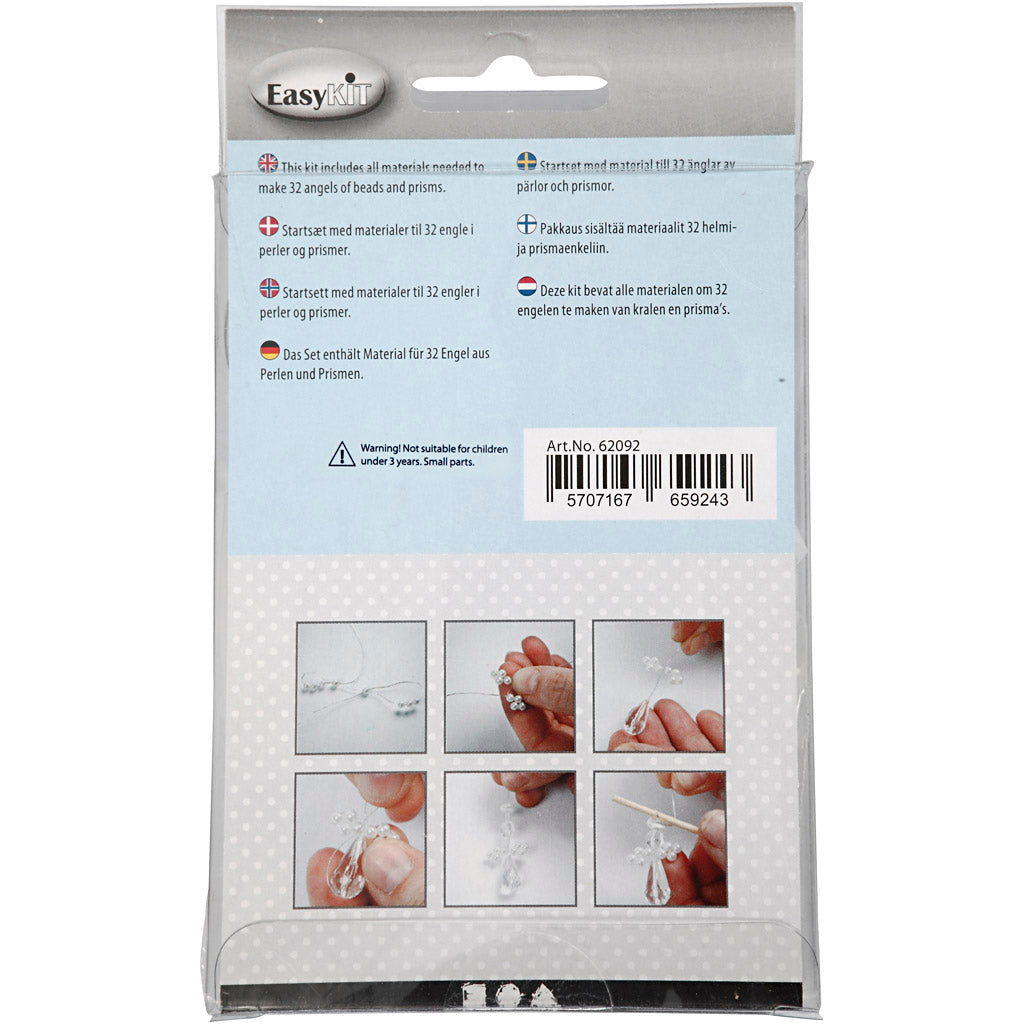 Ornements d'ange Creativ company, h: 2,8 cm, 32 pièces 1 boîte