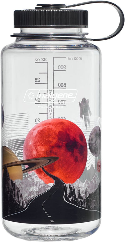 Nalgene - bouteille à large goulot - gourde - bouteille d'eau - 1000 ml - astro motel - sustain - sans bpa
