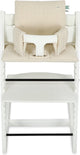 Réducteur de siège Trixie - beige bonheur - parfait pour stokke tripptrapp - coussin de chaise de salle à manger - beige