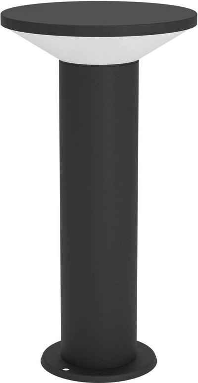 Lampe sur pied d'extérieur Eglo rigosa - LED - 35 cm - noir et blanc