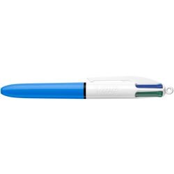 Stylo à bille stylo à bille bic bleu, blanc