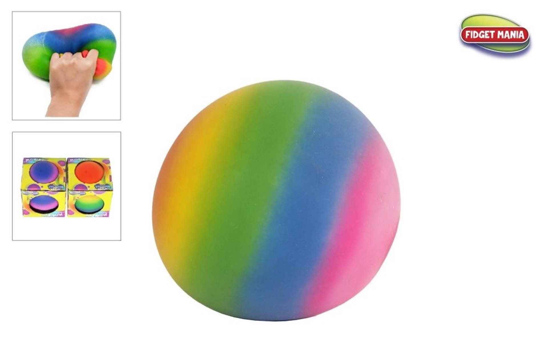 Rainbow à balle anti-stress, 15 cm