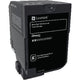 Cartouche de toner Lexmark originale 84c2hke noir