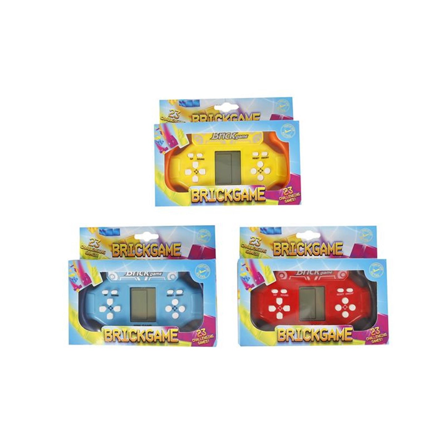 Ordinateur de jeu Brickgame, 23 jeux