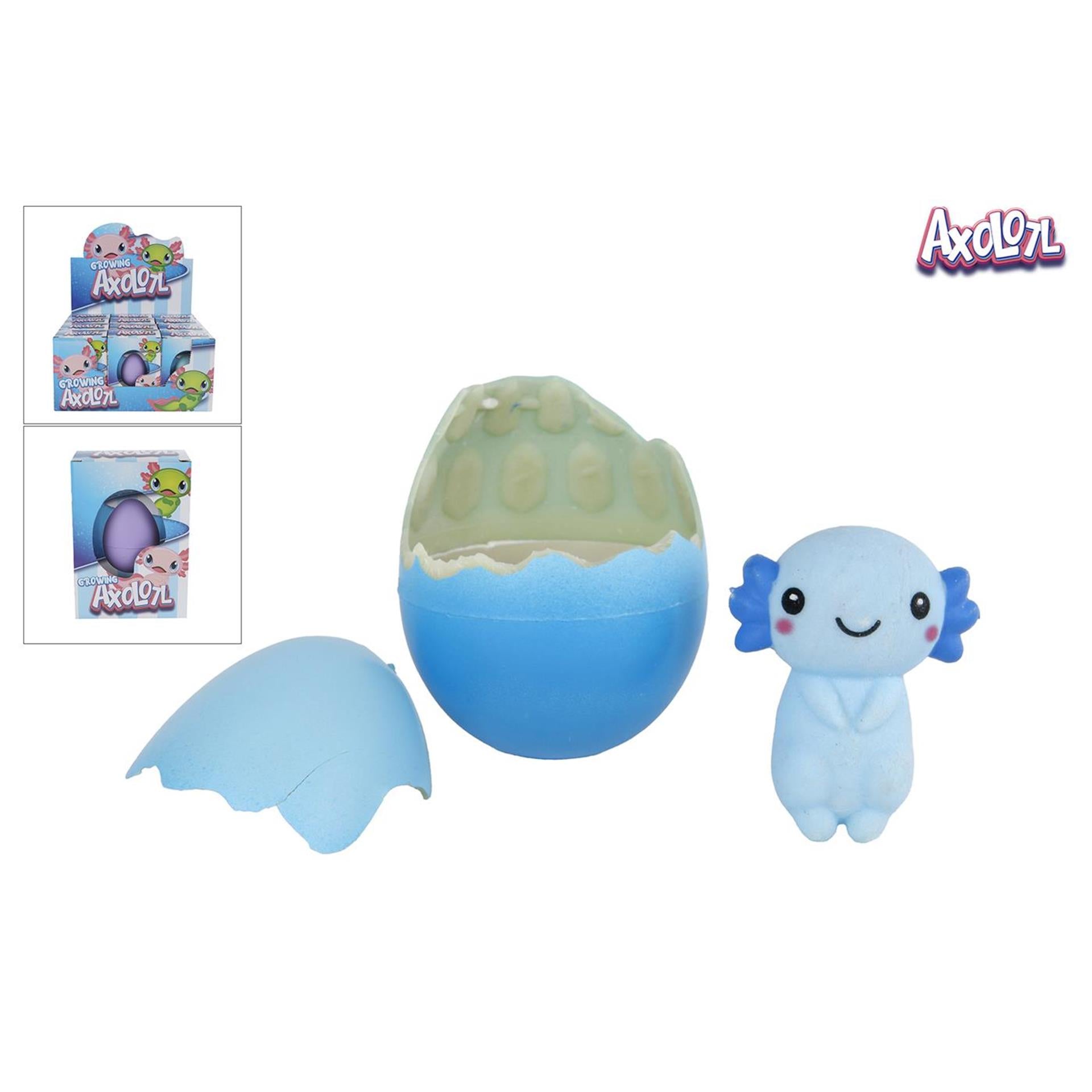 Œuf de croissance avec axolotl, 6 cm