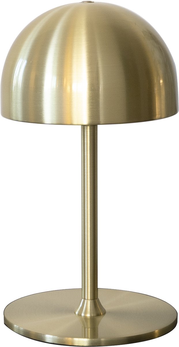 Lampe Sirius tim - h22 cm - intérieur - sans fil - dimmable - laiton