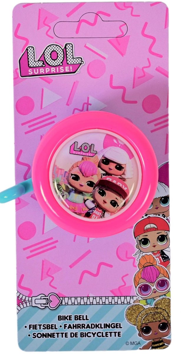 Volare Bicycle Bell Girls Pink