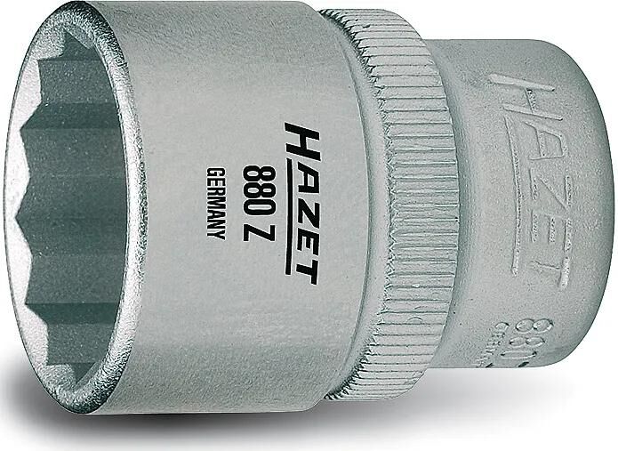 Sockets plug-in Hazet 3 8 10 mm 12 bords L1 = 25,0 mm