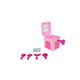 Coffret surprise rose 5 clés - 5x5x5cm