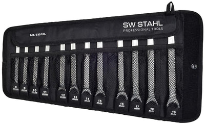 SW Stahl Ring Ratchet Clattet Set 8-19mm 12-TLG.