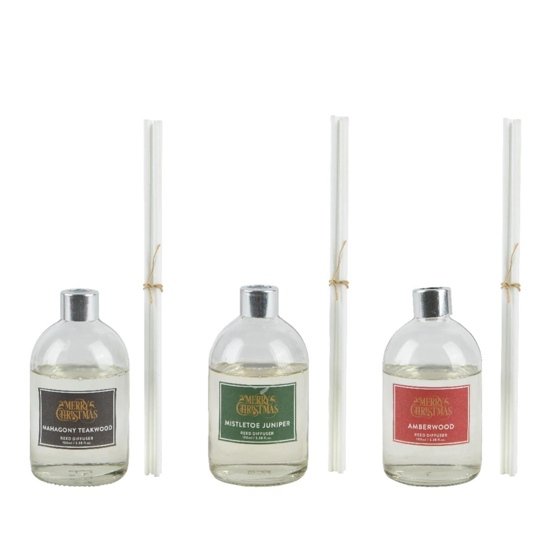 Coffret parfum de Noël Decoris avec bâtonnets parfumés 5,5x20cm