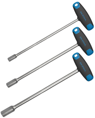 SW Stahl T-Grip Socket Set 3 Outils