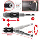 Outils ks magn. Bit à libération rapide H 1 4 M.joint