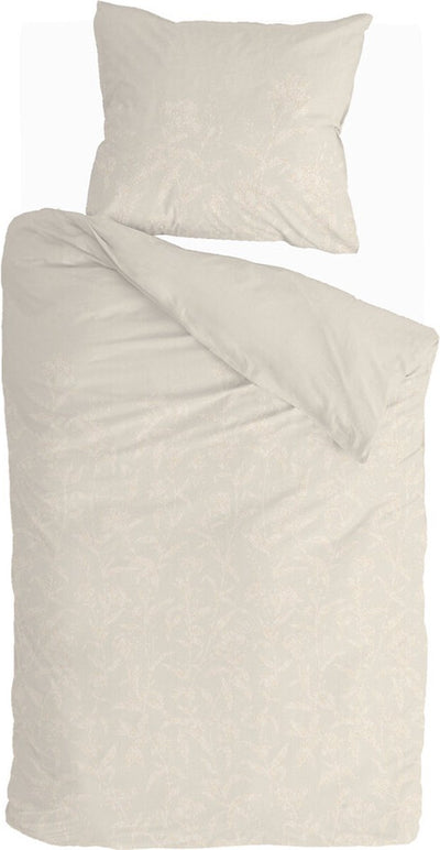 Walra housse de couette millefeuille élégance - 140x220 - 100% coton (bci) - sable