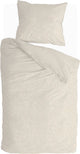 Walra housse de couette millefeuille élégance - 140x220 - 100% coton (bci) - sable