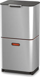 Joseph joseph poubelle intelligente totem max - 60 l - argent