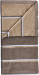 Zone Denmark serviette de sauna 100 x 50 cm taupe camel bleu ciel