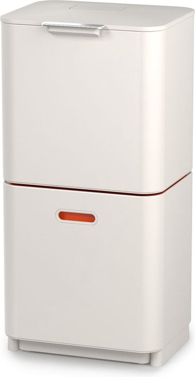 Joseph joseph poubelle intelligente totem max - 60 l - pierre blanche