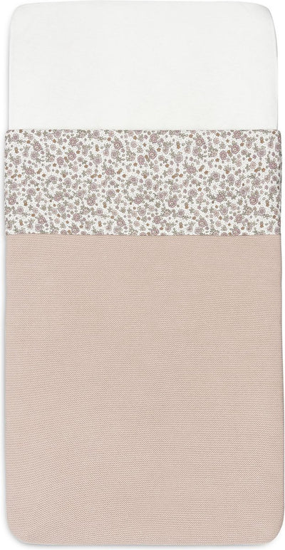 Jollein drap de lit bébé 120x150cm fleurs rétro