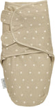 Couverture d'emmaillotage Meyco baby sweet heart - sable doux sable - 0-3 mois - 1,0 tog