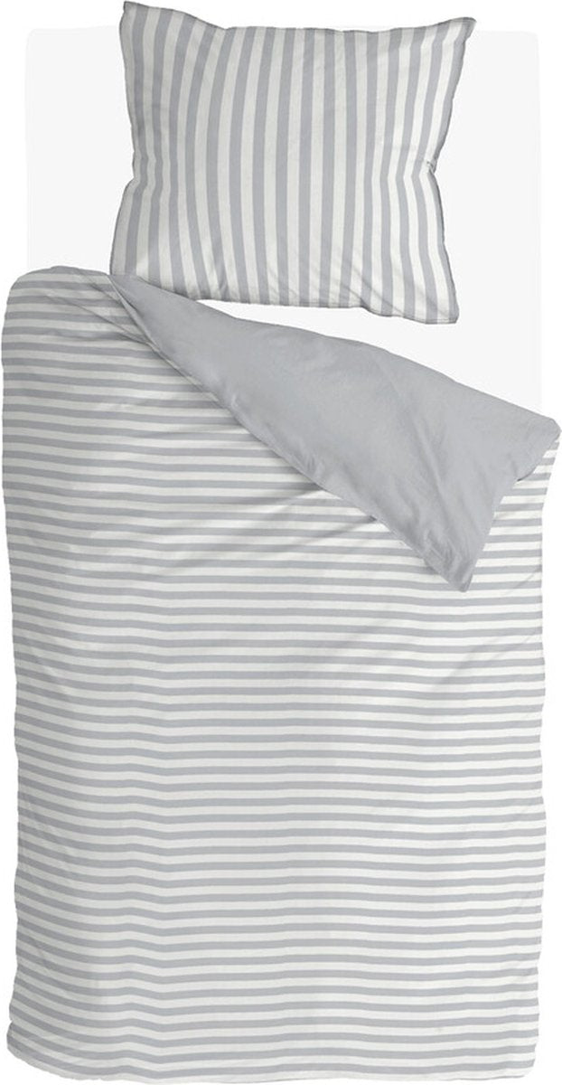 Housse de couette Walra soft cosy - 140x220 - 100% coton (bci) - gris