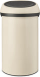 Poubelle Brabantia Touch Bin - 60 litres - beige doux