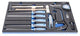 Jeu d'outils d'incrustation Unior 964 49sos