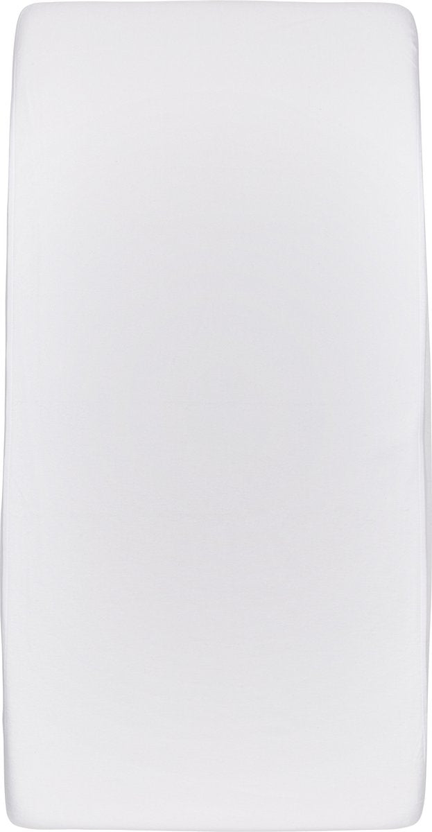 Drap-housse imperméable bébé Meyco - blanc - 60x120cm