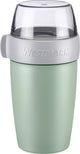 Pot à lunch Westmark tasse à muesli, avec 2 compartiments étanches : 200 ml + 500 ml, plastique, naturel sans BPA, vert menthe gris clair, 5285226m