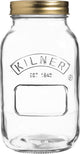 Pot de conservation Kilner avec couvercle à vis - ø 9,5 cm 1 litre