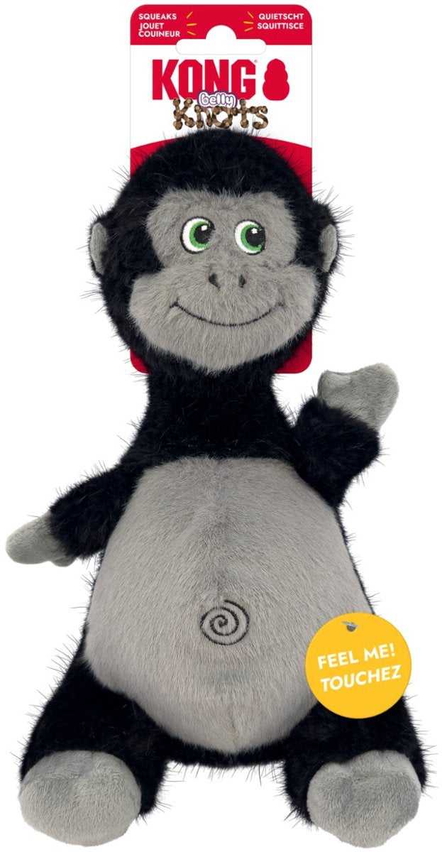 Kong masse ventre gorille - peluche - noir m l