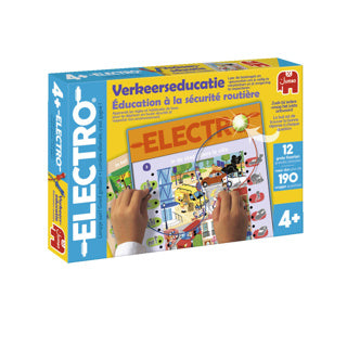 Jeu d'éducation à la circulation électro