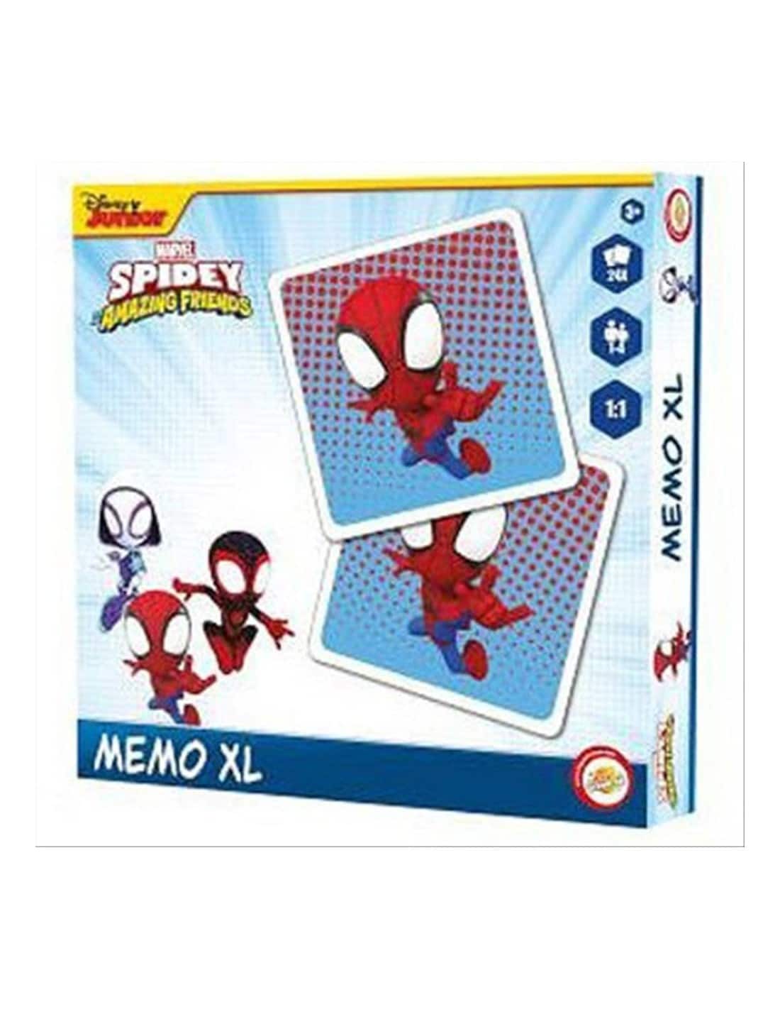 Intro Marvel Spidey Amazing Friends Memo Game xl 24 pièces