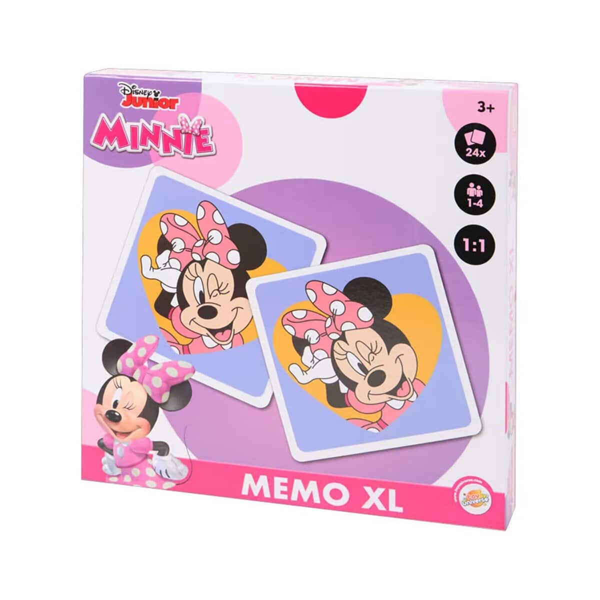 Intro Disney Minnie Mouse Fun Memo Game xl 24 pièces