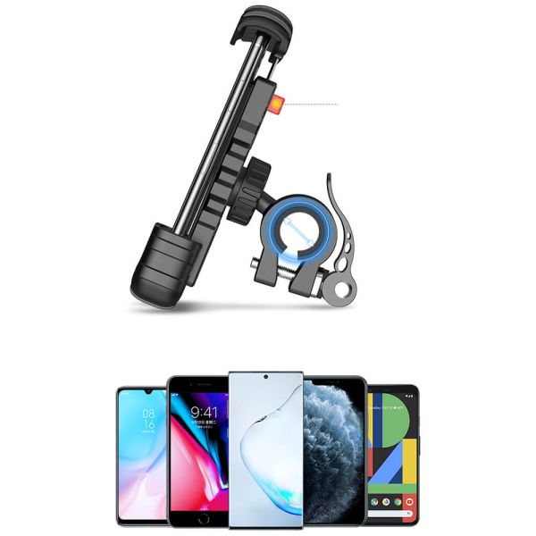 Porte-téléphone Lamicall BM02 4.7 6.8 noir
