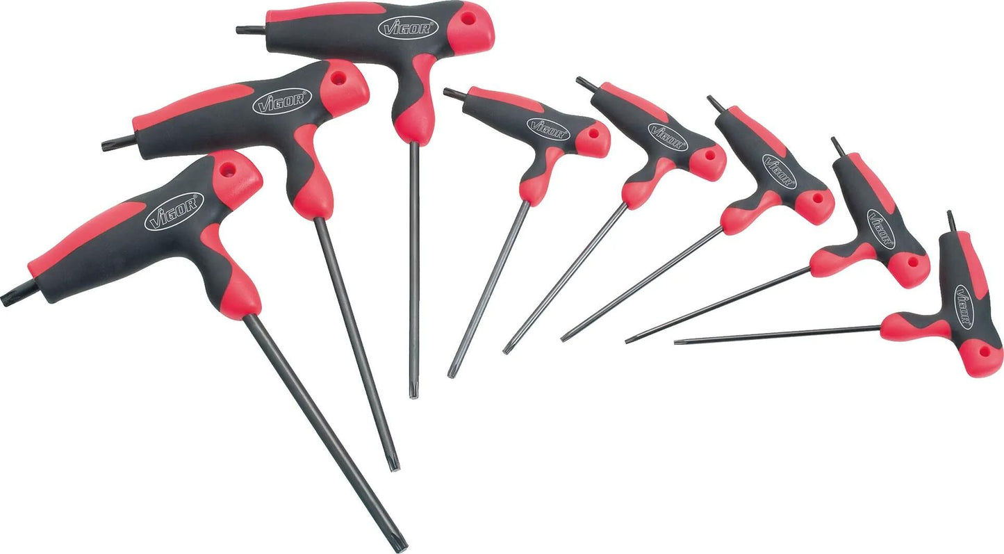 Vigor T-Grip Tournevis Torx