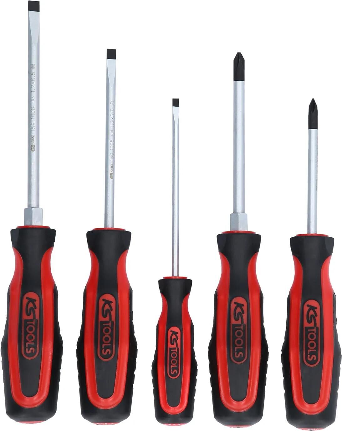 Le tournevis KS Tools Set ergotorque + 5 pcs.