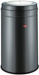 Wesco grande poubelle pivotante | 120 litres | métal - graphite | poubelle - fabriquée en Allemagne