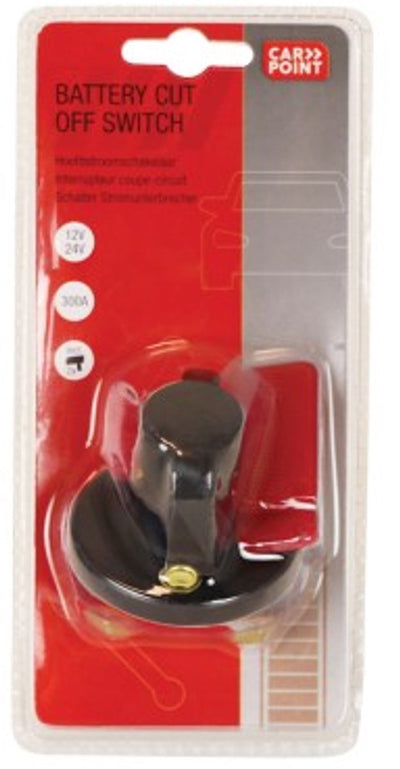 Interrupteur principal Carpoint - 6-24v - 300a - avec 2 clés - protection batterie - interrupteur d'urgence - universel