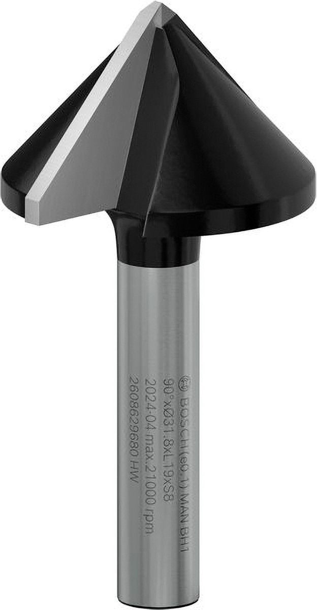 Fraise à rainurer Bosch pro point 90° x ø 31,8 tige 8 mm - 260862968...