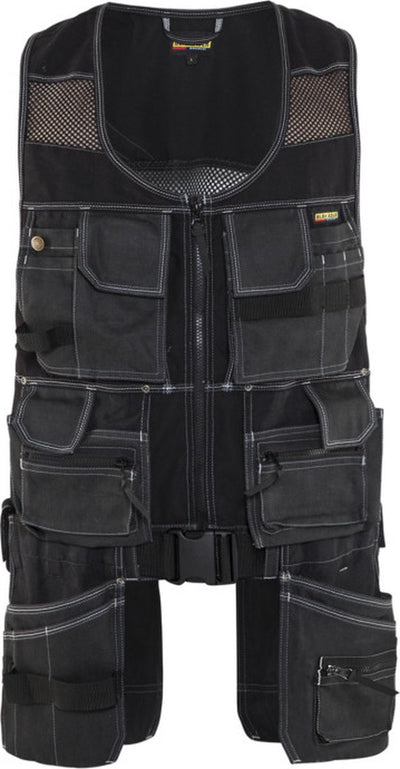 Blåkläder blaklader x1900 gilet de travail 3119-1310 - noir - xl