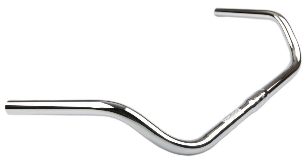 Coude de guidon noir largeur 600mm 25.4