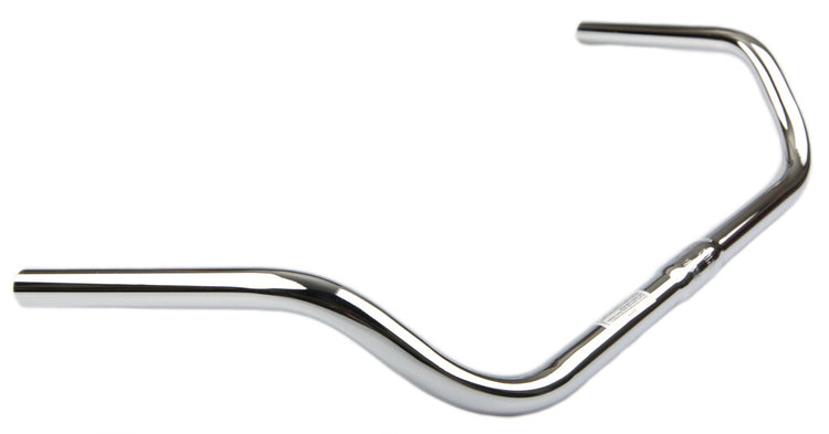 Coude de guidon noir largeur 600mm 25.4